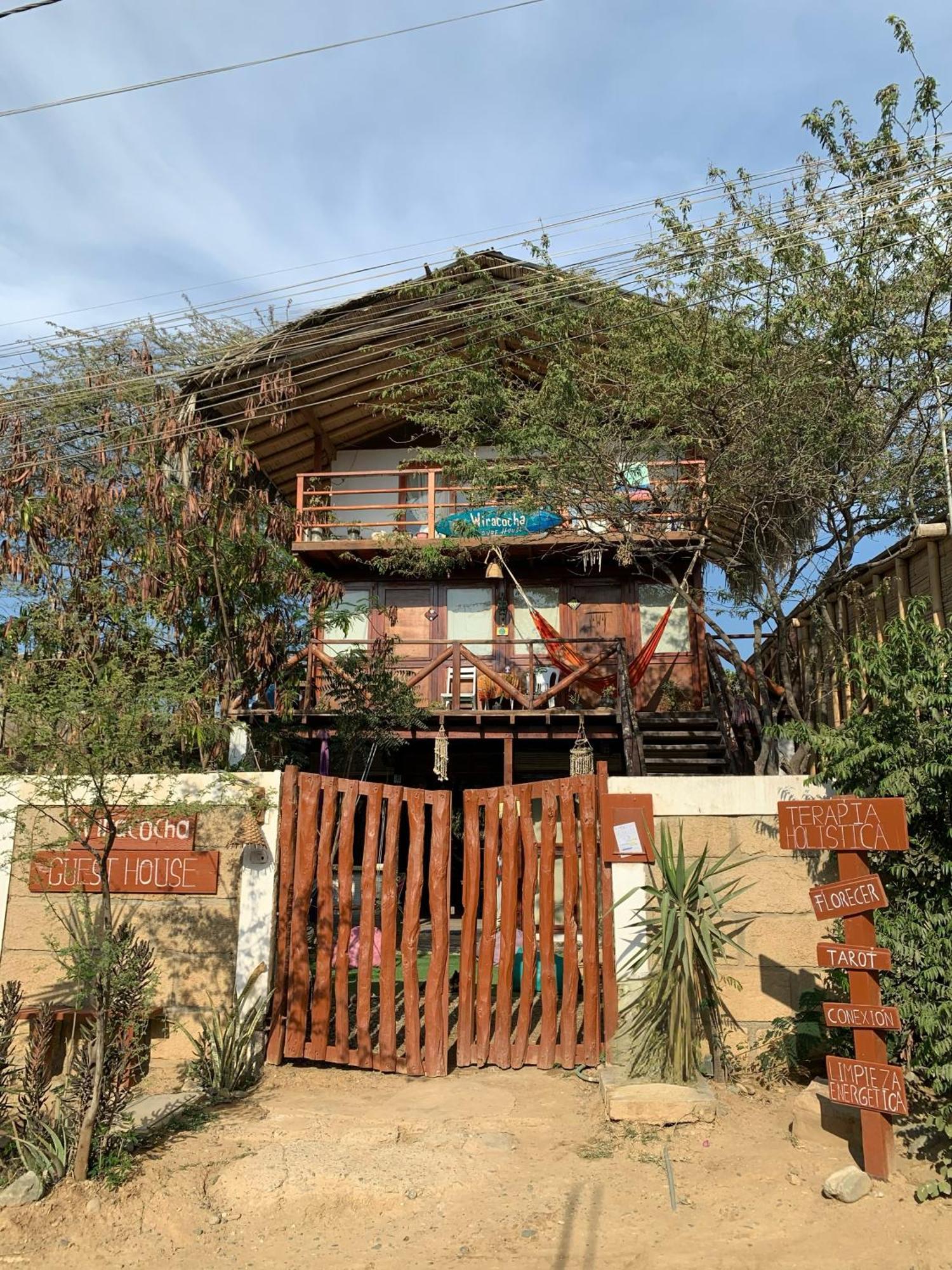 Wiracocha Hostal Mancora Exterior photo